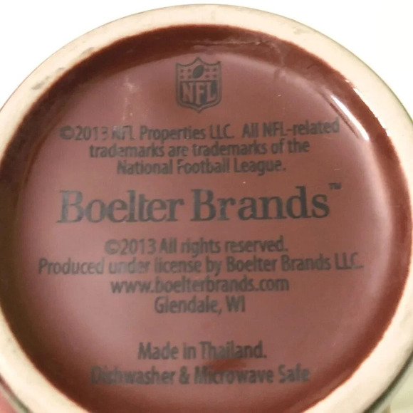 2013 Boelter Brands Patriots NFL Football CoffeeTea Cup Mug - Picture 9 of 15